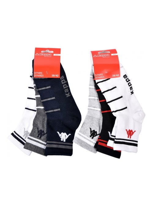 Calcetines Hombre KAPPA QUARTER - Pack de 6 - Kiabi