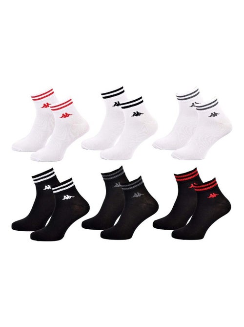 Calcetines Hombre KAPPA QUARTER Pack de 6 - Kiabi