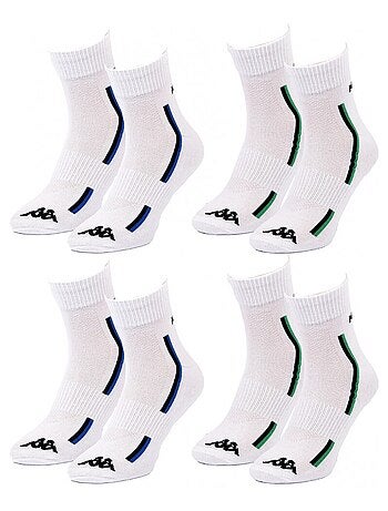Calcetines Hombre KAPPA QUARTER SPORT - Pack de 4