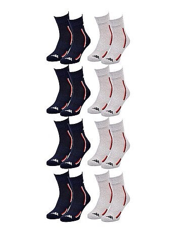 Calcetines Hombre KAPPA QUARTER SPORT - Pack de 8