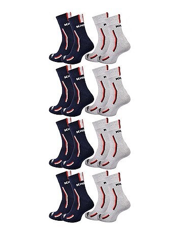 Calcetines Hombre KAPPA QUARTER SPORT - Pack de 8