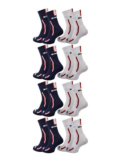 Calcetines Hombre KAPPA QUARTER SPORT - Pack de 8 - Kiabi