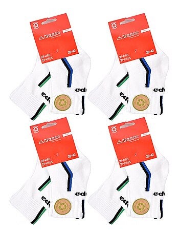 Calcetines Hombre KAPPA QUARTER SPORT - Pack de 8