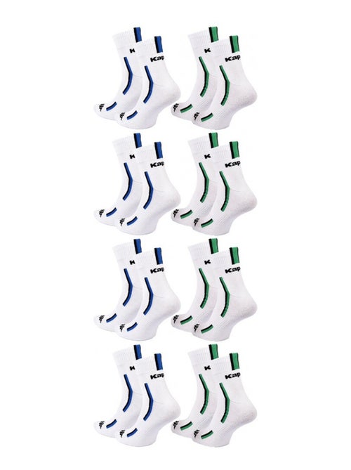 Calcetines Hombre KAPPA QUARTER SPORT - Pack de 8 - Kiabi