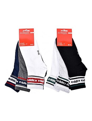 Calcetines Hombre QUARTER KAPPA - Pack de 6