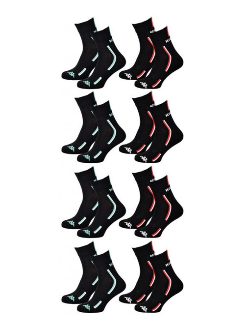 Calcetines Hombre KAPPA QUARTER SPORT - Pack de 8 - Kiabi