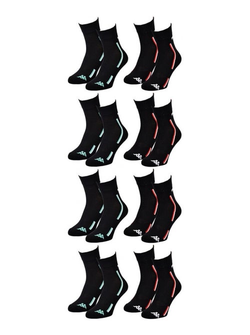 Calcetines Hombre KAPPA QUARTER SPORT - Pack de 8 - Kiabi