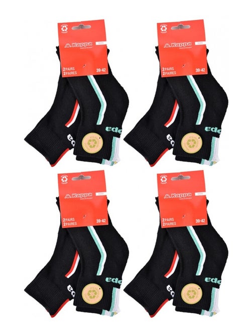 Calcetines Hombre KAPPA QUARTER SPORT - Pack de 8 - Kiabi