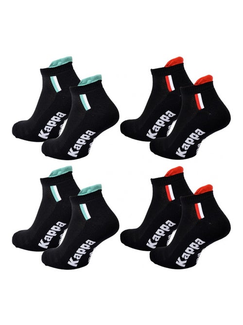 Calcetines Hombre KAPPA SNEAKER SPORT - Pack de 4 - Kiabi Calcetines Hombre KAPPA SNEAKER SPORT - Pack de 4 - Kiabi
