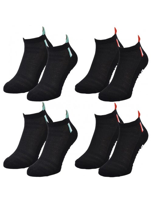Calcetines Hombre KAPPA SNEAKER SPORT - Pack de 4 - Kiabi Calcetines Hombre KAPPA SNEAKER SPORT - Pack de 4 - Kiabi
