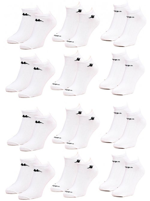 Calcetines Hombre KAPPA Socquettes Tiges Courtes - Pack de 12 - Kiabi