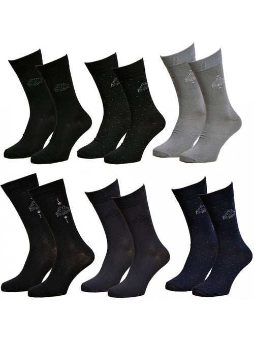 Calcetines hombre Kappa Sport, Urbano, Confort en Algodón - Pack de 12 - Kiabi Calcetines hombre Kappa Sport, Urbano, Confort en Algodón - Pack de 12 - Kiabi