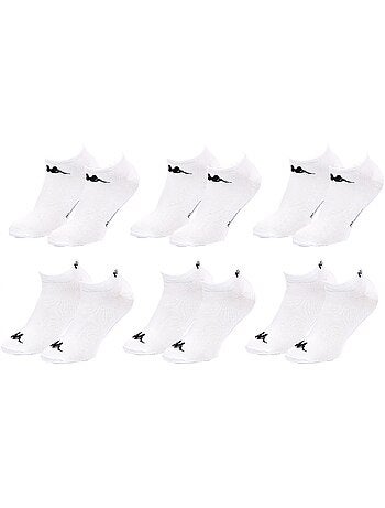 Calcetines hombre KAPPA tobilleros tallo corto - Pack de 6