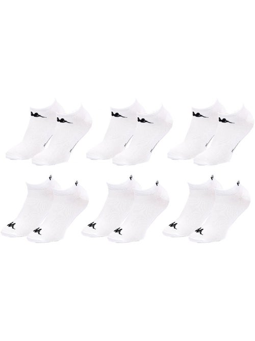 Calcetines hombre KAPPA tobilleros tallo corto - Pack de 6 - Kiabi