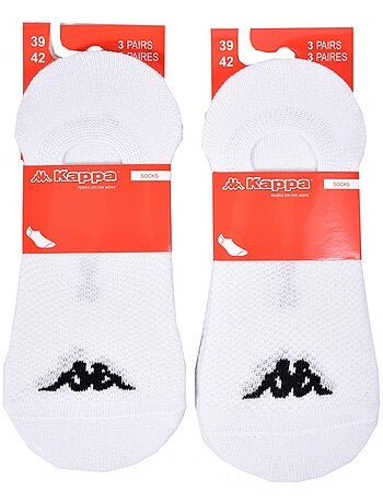 Calcetines hombre KAPPA tobilleros tallo corto - Pack de 6