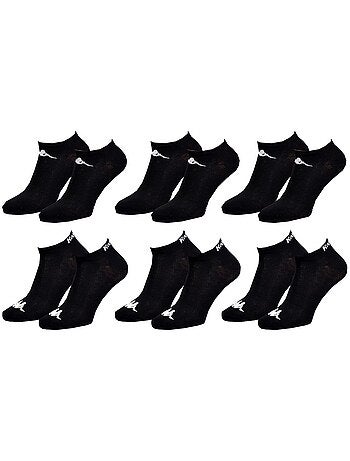 Calcetines hombre KAPPA tobilleros tallo corto - Pack de 6