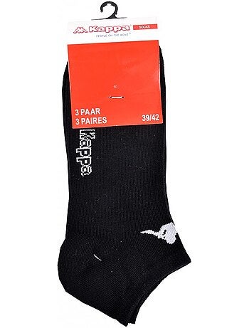 Calcetines hombre KAPPA tobilleros tallo corto - Pack de 6
