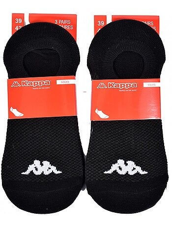 Calcetines hombre KAPPA tobilleros tallo corto - Pack de 6