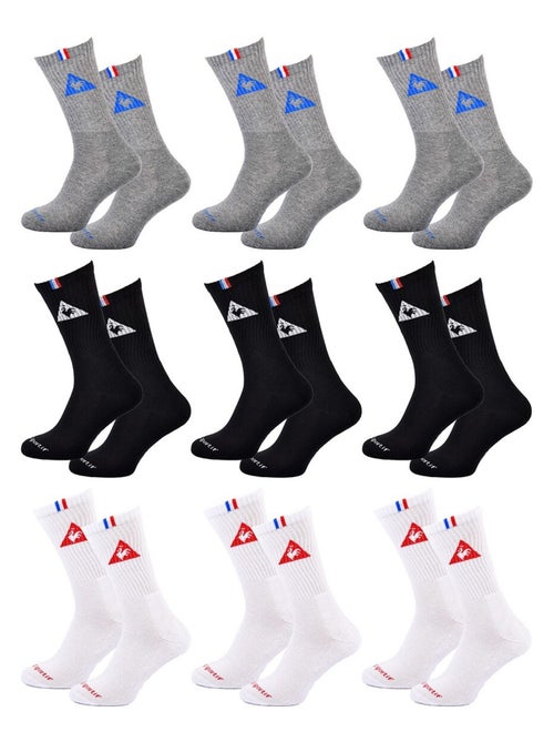 Calcetines Hombre LE COQ SPORTIF Pack de 9 - Kiabi
