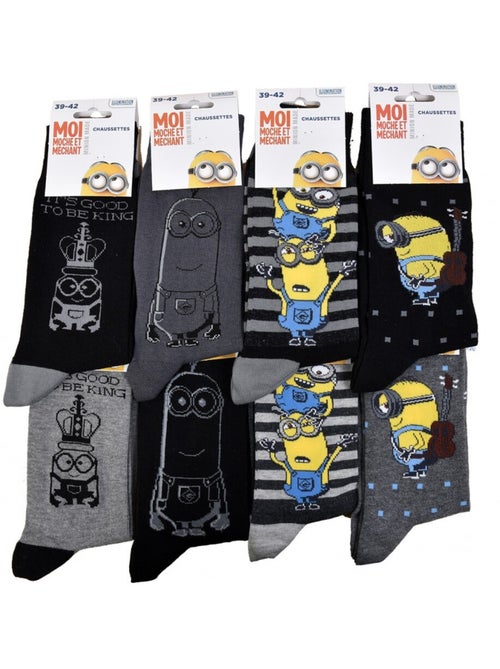 Calcetines hombre licencia PACK DE 12 pares MINIONS - Kiabi