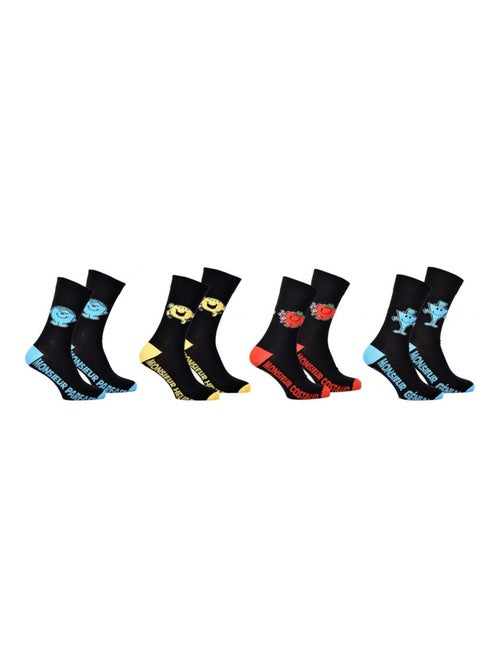 Calcetines hombre licencia PACK DE 12 pares Monsieur Madame - Kiabi