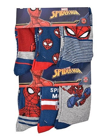 Calcetines hombre licencia pack de 12 pares SPIDERMAN