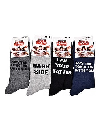 Calcetines hombre licencia PACK DE 12 pares STAR WARS