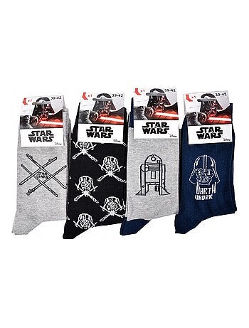 Calcetines hombre licencia PACK DE 12 pares STAR WARS