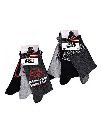 Calcetines hombre licencia PACK DE 12 pares STAR WARS