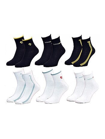 Calcetines hombre LONGBOARD Socquetas Tijas 2 tercios - Pack de 6