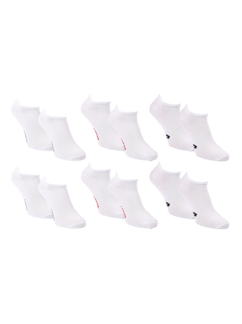 Calcetines Hombre LOTTO - Pack de 6 Blanco - Kiabi