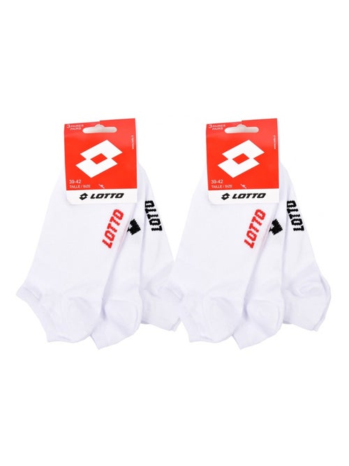 Calcetines Hombre LOTTO - Pack de 6 - Kiabi Calcetines Hombre LOTTO - Pack de 6 - Kiabi