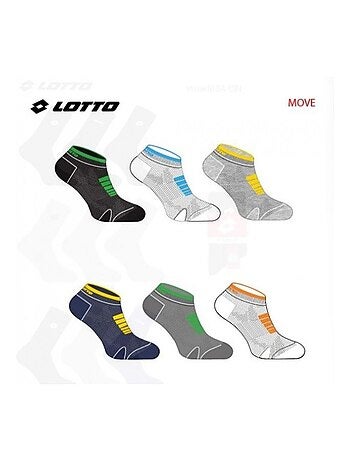 Calcetines Hombre LOTTO - Pack de 6