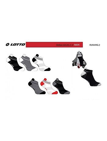 Calcetines Hombre LOTTO - Pack de 6