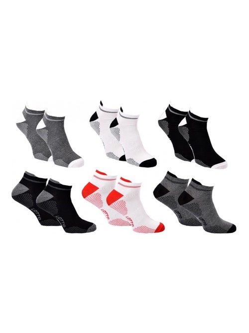 Calcetines Hombre LOTTO - Pack de 6 - Kiabi