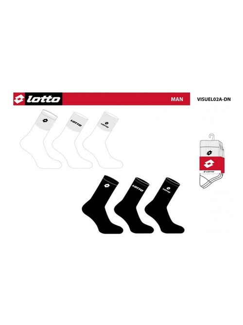 Calcetines Hombre LOTTO - Pack de 6 - Kiabi