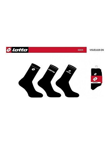 Calcetines Hombre LOTTO - Pack de 6