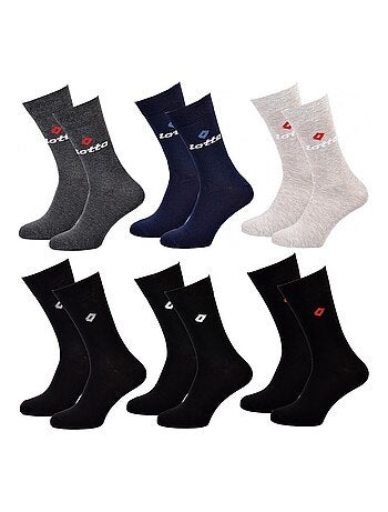 Calcetines Hombre LOTTO - Pack de 6