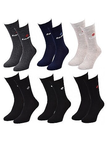 Calcetines Hombre LOTTO - Pack de 6