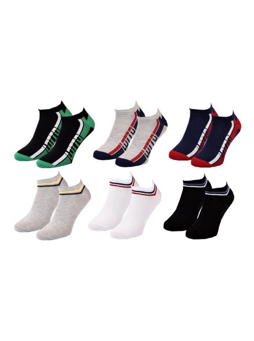 Calcetines Hombre LOTTO - Pack de 6 - Kiabi Calcetines Hombre LOTTO - Pack de 6 - Kiabi
