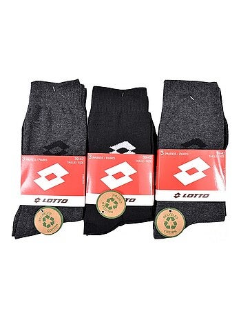 Calcetines Hombre LOTTO - Pack de 9