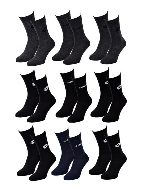 Calcetines Hombre LOTTO - Pack de 9 - Kiabi
