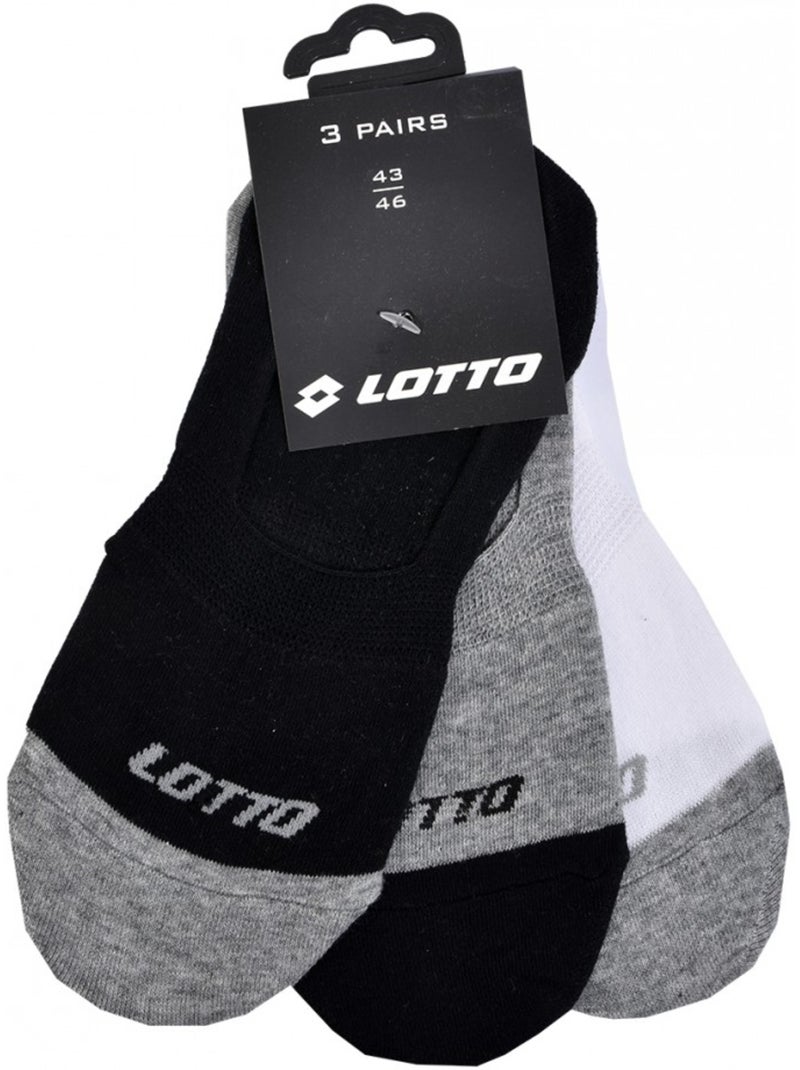 Calcetines Hombre LOTTO SNEAKER - Pack de 6 Dorado/Oro - Kiabi