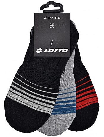 Calcetines Hombre LOTTO SNEAKER - Pack de 6
