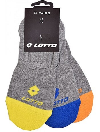 Calcetines Hombre LOTTO SNEAKER - Pack de 6