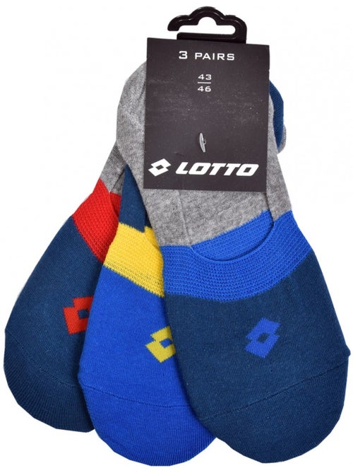 Calcetines Hombre LOTTO SNEAKER - Pack de 6 - Kiabi