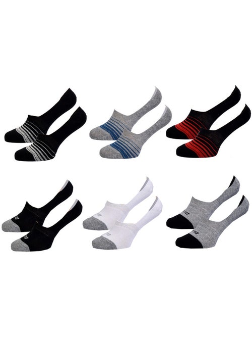 Calcetines Hombre LOTTO SNEAKER - Pack de 6 - Kiabi