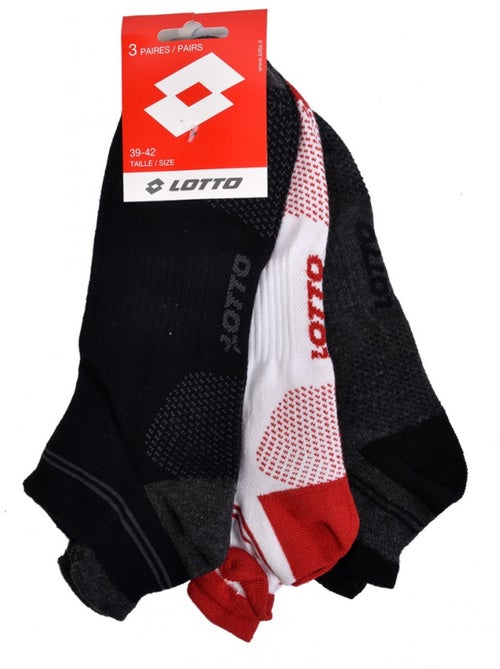 Calcetines Hombre LOTTO SNEAKER - Pack de 6 - Kiabi
