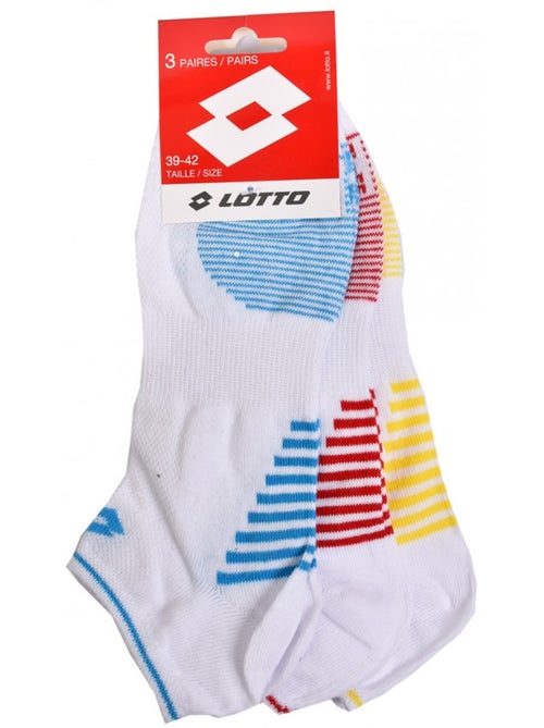 Calcetines Hombre LOTTO SNEAKER - Pack de 6 - Kiabi