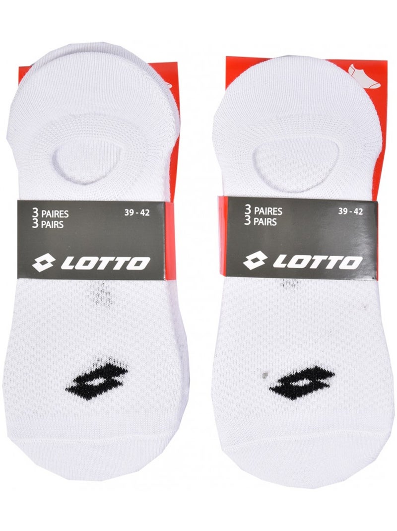 Calcetines Hombre LOTTO SNEAKER - Pack de 6 Multicolor - Kiabi